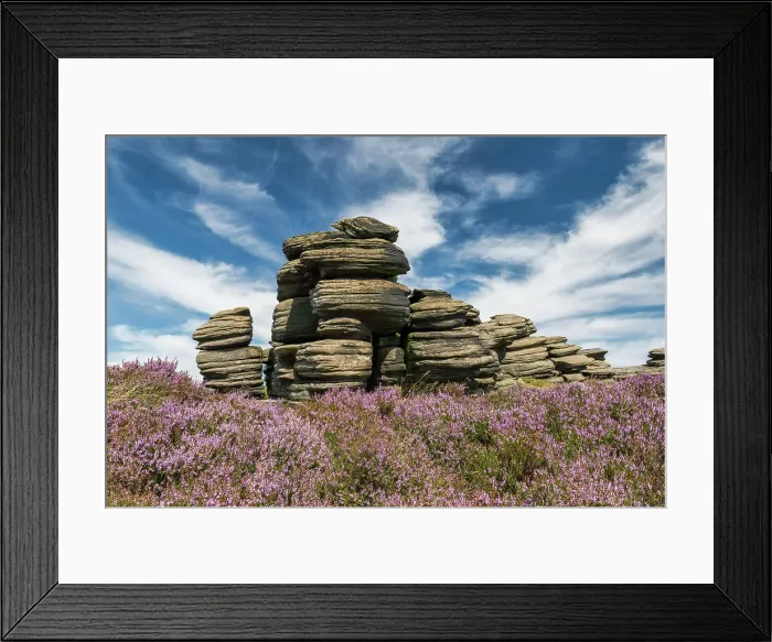Framed Print : Coach & Horses, Peak District National Park, Derbyshire, England