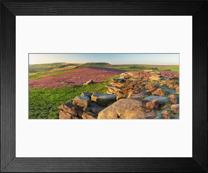 Framed Print : Millstone Edge, Peak District National Park, Derbyshire, England Framed Print : Millstone Edge, Peak District National Park, Derbyshire, England