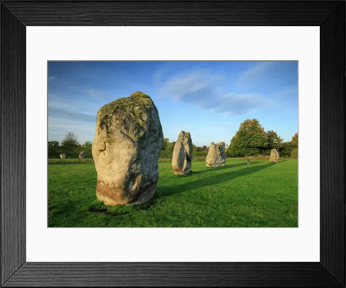 Framed Print : Avebury Stone Circle, Wiltshire, England
