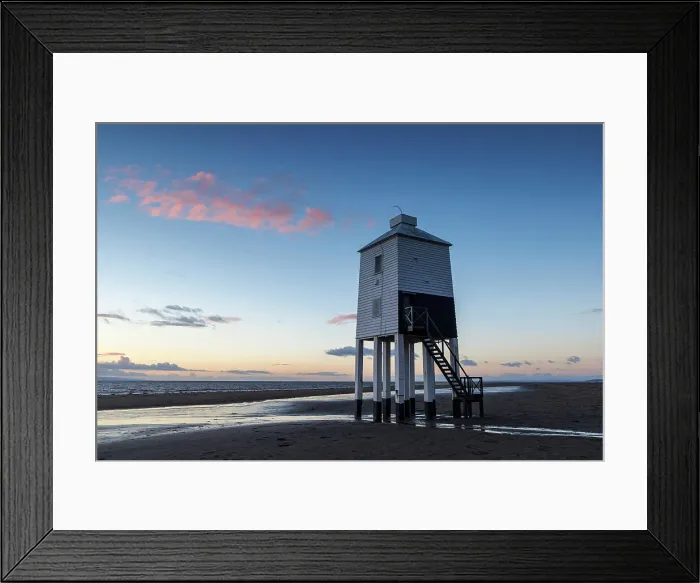 Framed Print : Low Lighthouse, Burnham on Sea, Somerset, England, UK Framed Print : Low Lighthouse, Burnham on Sea, Somerset, England, UK