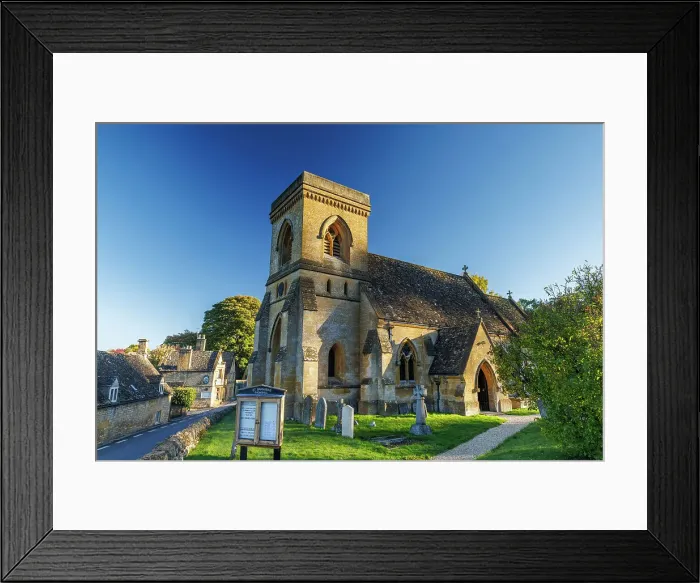 Framed Print : St Barnabas Church, Snowshill, Cotswolds, Gloucestershire, England Framed Print : St Barnabas Church, Snowshill, Cotswolds, Gloucestershire, England