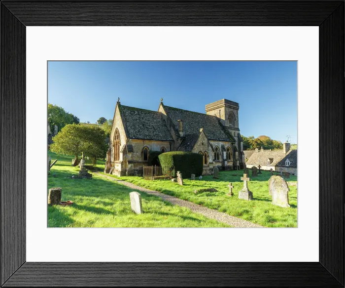 Framed Print : St Barnabas Church, Snowshill, Cotswolds, Gloucestershire, England Framed Print : St Barnabas Church, Snowshill, Cotswolds, Gloucestershire, England