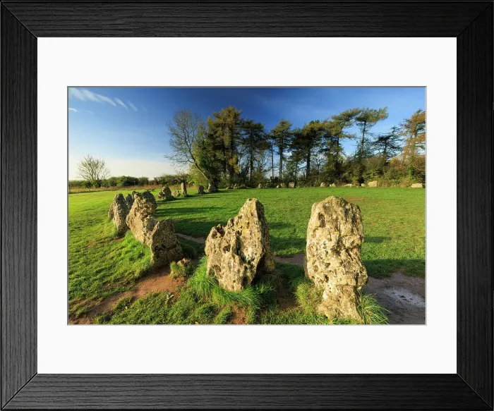 Framed Print : Rollright Stones, Little Rollright, Cotswolds, England, UK Framed Print : Rollright Stones, Little Rollright, Cotswolds, England, UK