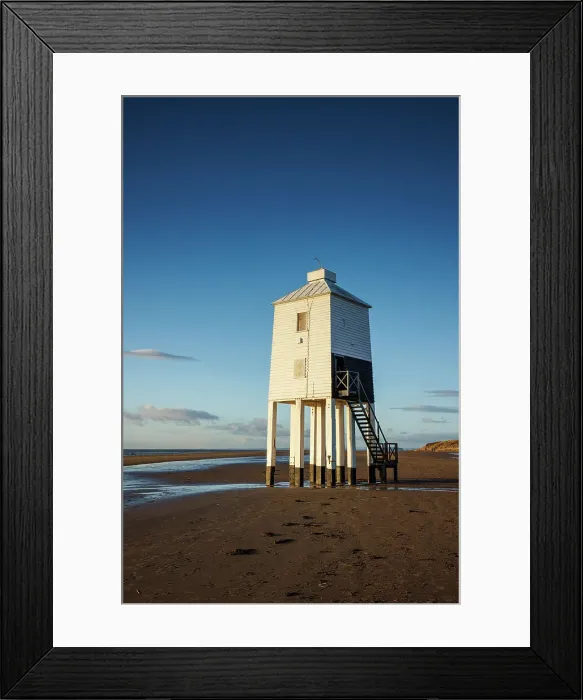 Framed Print : Low Lighthouse, Burnham on Sea, Somerset, England England, UK Framed Print : Low Lighthouse, Burnham on Sea, Somerset, England England, UK