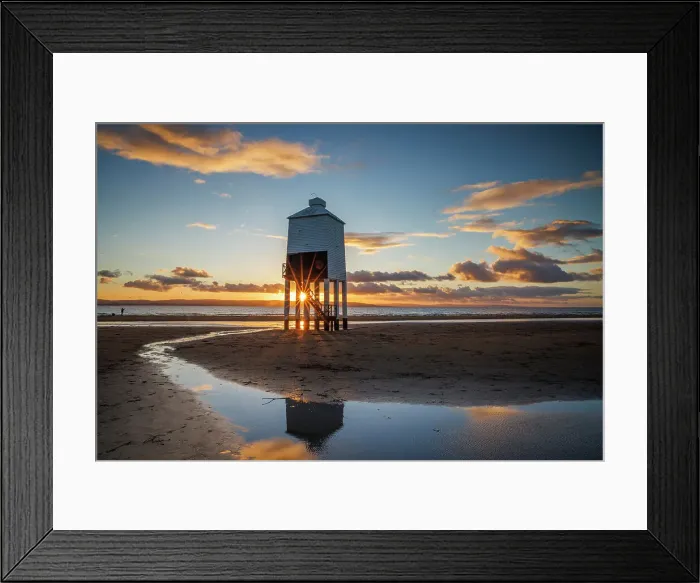 Framed Print : Low Lighthouse, Burnham on Sea, Somerset, England England, UK Framed Print : Low Lighthouse, Burnham on Sea, Somerset, England England, UK