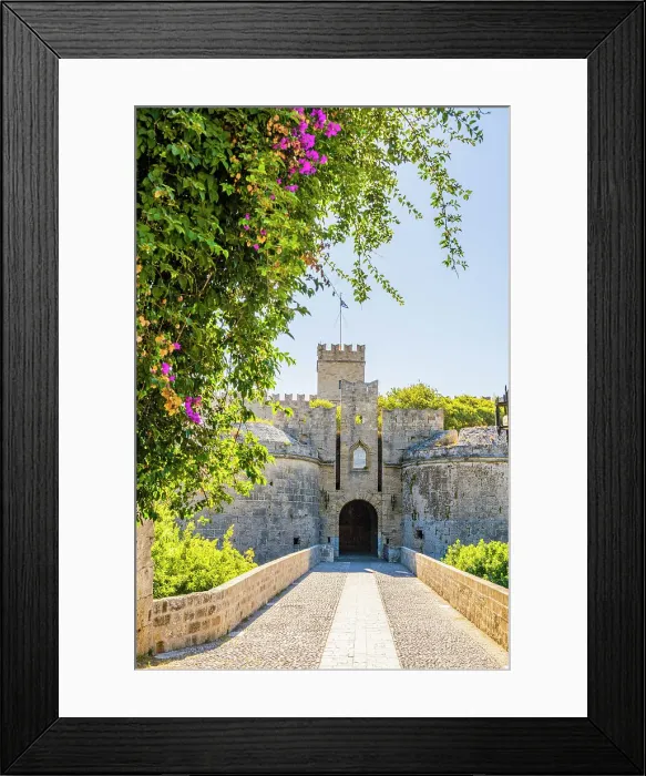 Framed Print : Gate d'Amboise, Rhodes Medieval city, UNESCO, , Rhodes, Dodecanese Islands, Greece Framed Print : Gate d'Amboise, Rhodes Medieval city, UNESCO, , Rhodes, Dodecanese Islands, Greece