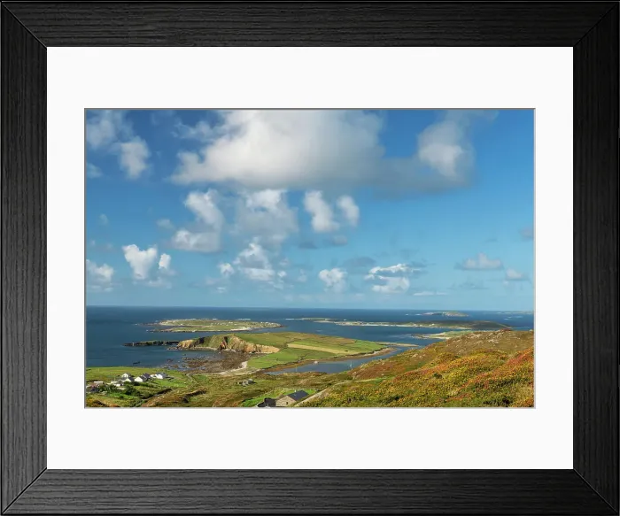 Framed Print : Skyroad View, near Clifden, Connemara, Co. Galway, Ireland Framed Print : Skyroad View, near Clifden, Connemara, Co. Galway, Ireland