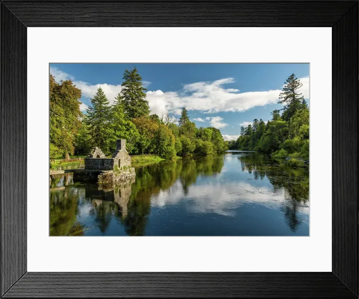 Framed Print : The Monk's Fishing House, Cong, Connemara, Co. Mayo, Ireland Framed Print : The Monk's Fishing House, Cong, Connemara, Co. Mayo, Ireland