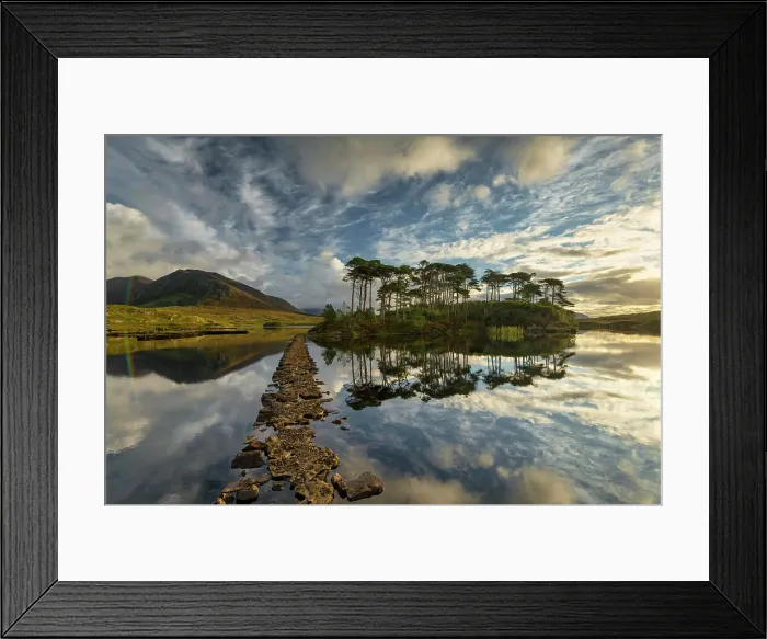 Framed Print : Path to Twelve Pines, Derryclare Lough, Connemara, Co. Galway, Ireland Framed Print : Path to Twelve Pines, Derryclare Lough, Connemara, Co. Galway, Ireland