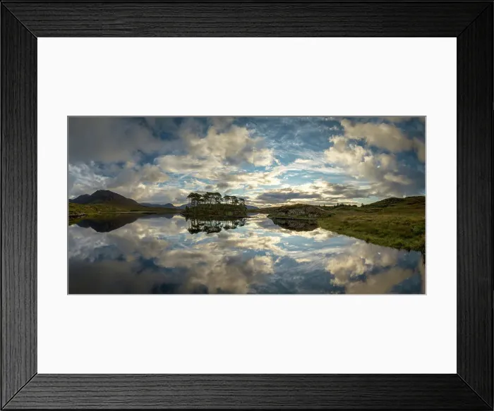 Framed Print : Dawn Sky Reflecting in Derryclare Lough, Connemara, Co. Galway, Ireland Framed Print : Dawn Sky Reflecting in Derryclare Lough, Connemara, Co. Galway, Ireland