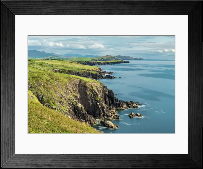 Framed Print : Rocky Coastline along Dingle Peninsula, Co. Kerry, Ireland Framed Print : Rocky Coastline along Dingle Peninsula, Co. Kerry, Ireland