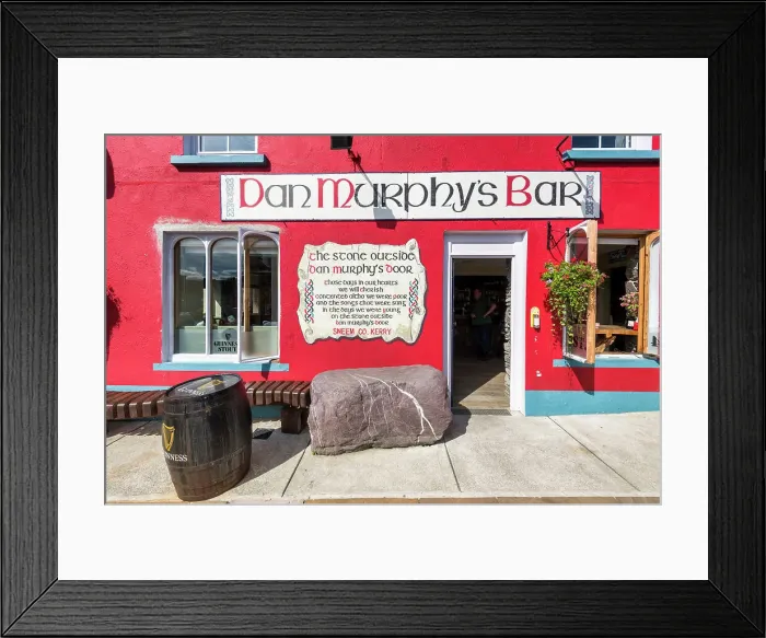 Framed Print : Dan Murphy's Bar, Sneem, Ring of Kerry, Co. Kerry, Ireland Framed Print : Dan Murphy's Bar, Sneem, Ring of Kerry, Co. Kerry, Ireland