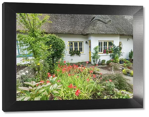 Thatched Cottage & Garden, Adare, Co. Limerick, Ireland