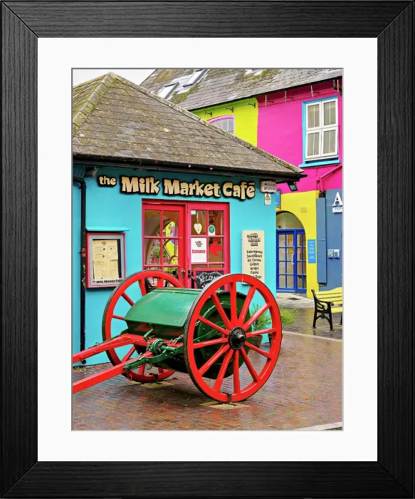 Framed Print : Milk Market Cafe, Kinsale, County Cork, Ireland Framed Print : Milk Market Cafe, Kinsale, County Cork, Ireland