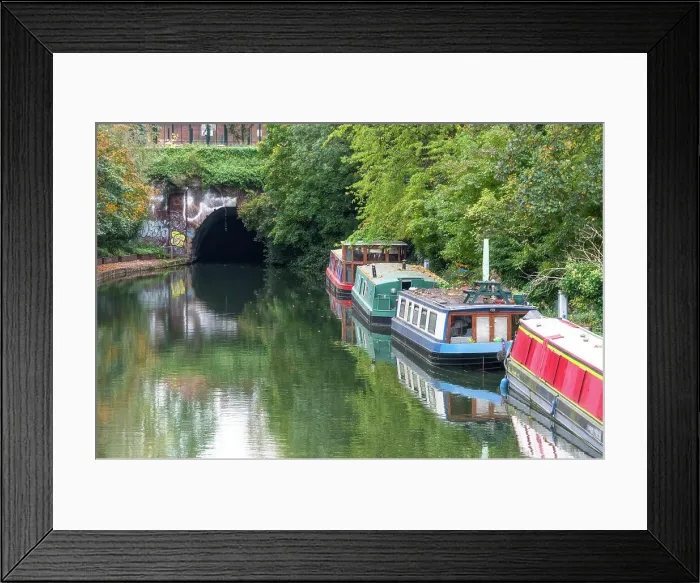 Framed Print : Regents Canal, London, England