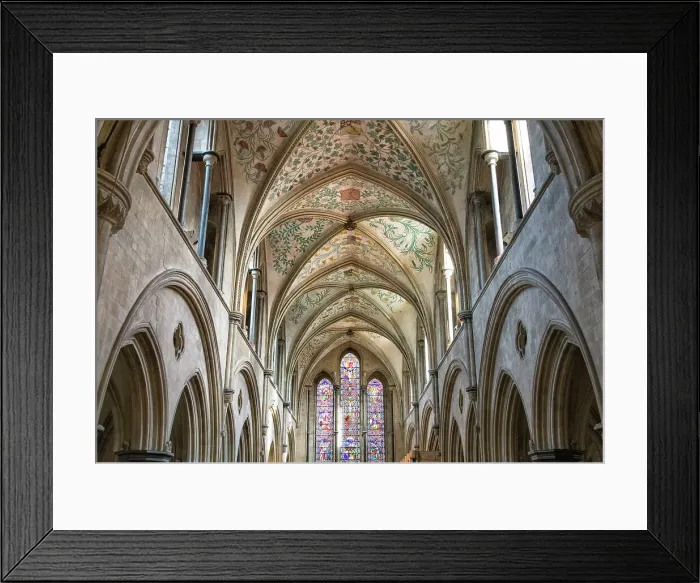 Framed Print : Boxgrove Priory Church, Boxgrove, West Sussex, England Framed Print : Boxgrove Priory Church, Boxgrove, West Sussex, England