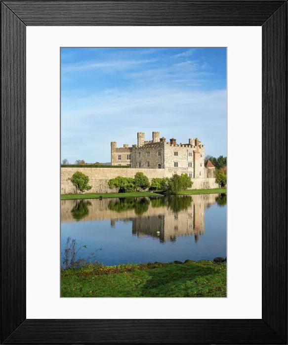 Framed Print : Leeds Castle, Kent, England Framed Print : Leeds Castle, Kent, England