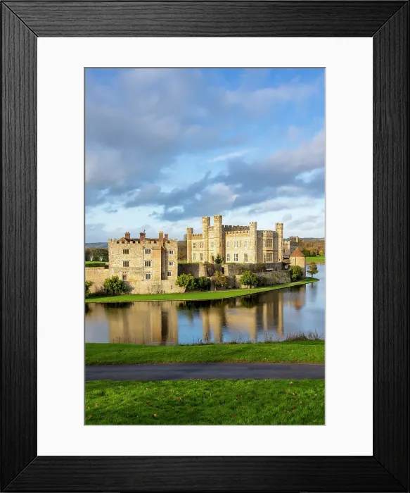Framed Print : Leeds Castle, Kent, England Framed Print : Leeds Castle, Kent, England
