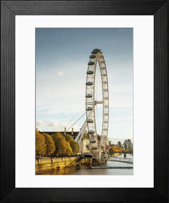 Framed Print : The London Eye, London, England, UK Framed Print : The London Eye, London, England, UK