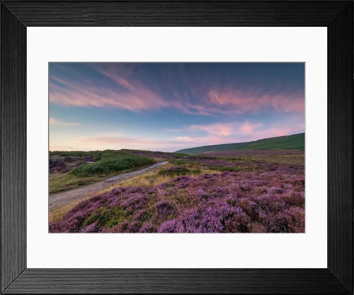 Framed Print : Ilkley Moor at Sunrise, Ilkley, West Yorkshire, England Framed Print : Ilkley Moor at Sunrise, Ilkley, West Yorkshire, England