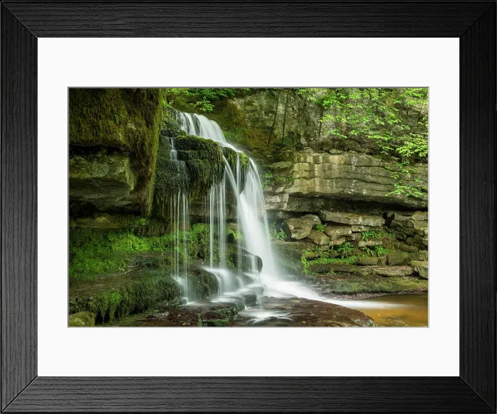 Framed Print : Caldron Falls, West Burton, Yorkshire Dales, England Framed Print : Caldron Falls, West Burton, Yorkshire Dales, England