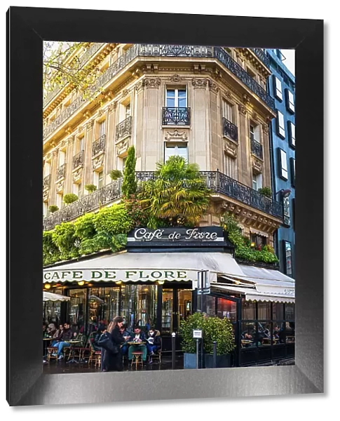Historic Cafe de Flore, Paris, France