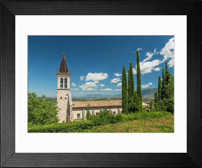 Framed Print : Spoleto Cathedral, Spoleto, Umbria, Itay Framed Print : Spoleto Cathedral, Spoleto, Umbria, Itay