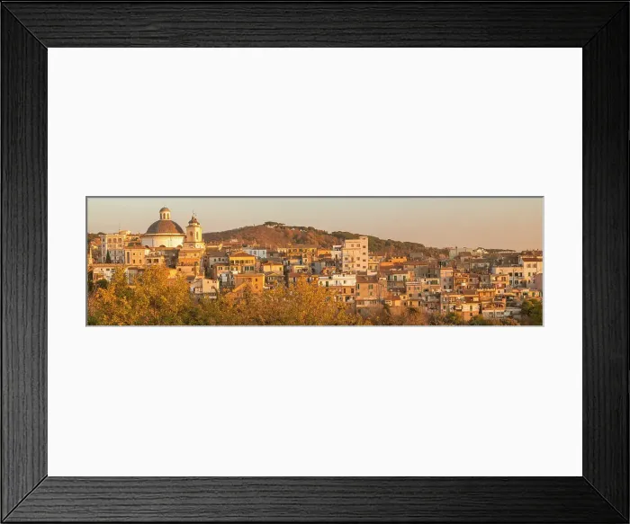 Framed Print : Europe, Italy, Latium. Ariccia in the Alban hills Framed Print : Europe, Italy, Latium. Ariccia in the Alban hills
