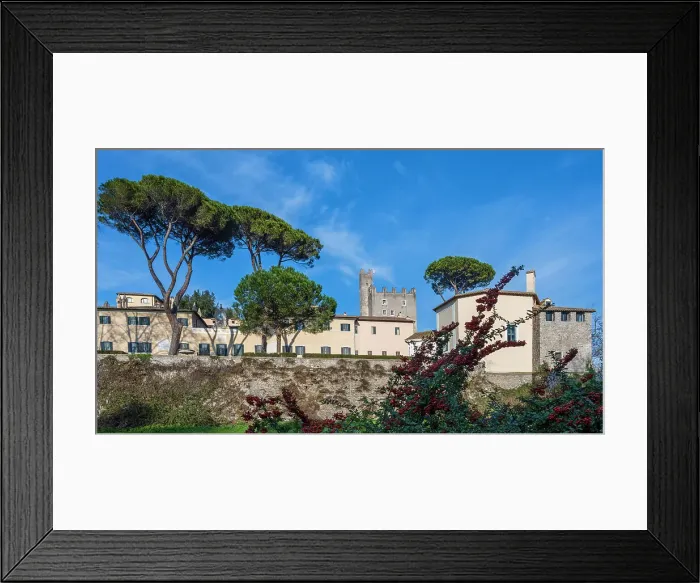 Framed Print : Europe, Italy, Latium. The Castello di Torre in Pietra Framed Print : Europe, Italy, Latium. The Castello di Torre in Pietra