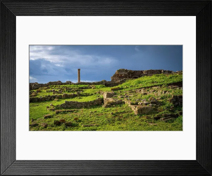 Framed Print : Europe, Italy, Sardinia. The archeologic area of the ancient phoenician town of Nora near to Pula (and Cagliari) Framed Print : Europe, Italy, Sardinia. The archeologic area of the ancient phoenician town of Nora near to Pula (and Cagliari)