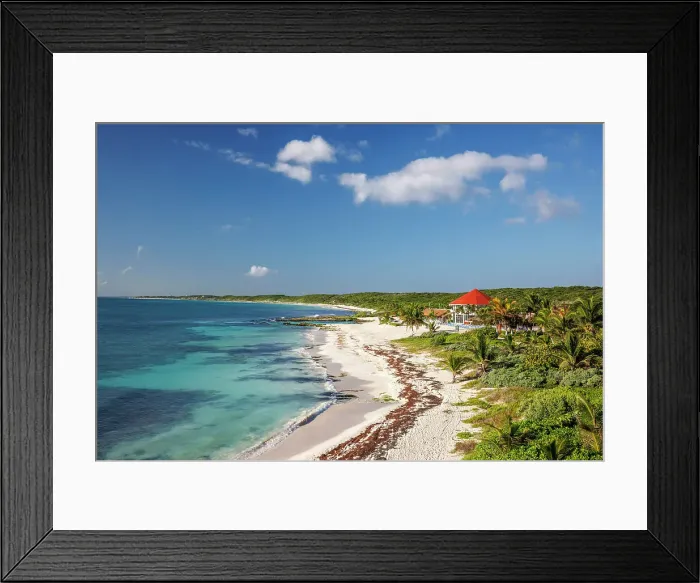 Framed Print : Tulum beach, Quintana Roo, Yucatan peninsula, Mexico Framed Print : Tulum beach, Quintana Roo, Yucatan peninsula, Mexico