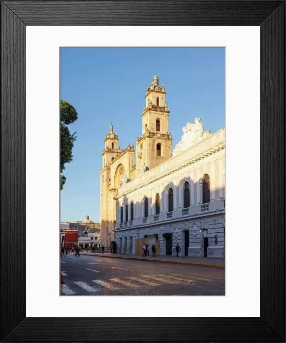 Framed Print : Santa Lucia church, Merida, Yucatan, Mexico Framed Print : Santa Lucia church, Merida, Yucatan, Mexico