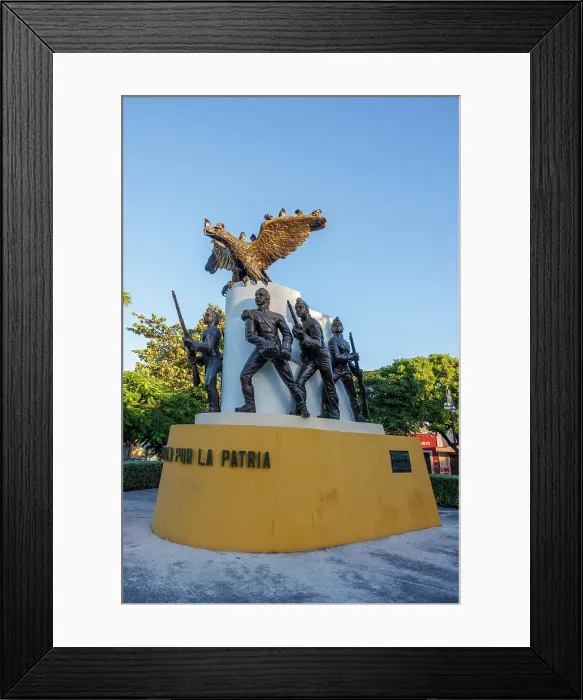 Framed Print : Monument to the Homeland, Merida, Yucatan, Mexico Framed Print : Monument to the Homeland, Merida, Yucatan, Mexico