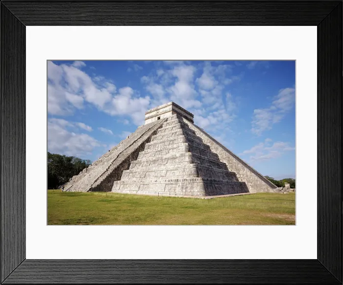 Framed Print : Temple of Kukulkan, El Castillo, Chichen Itza, Yucatan, Mexico Framed Print : Temple of Kukulkan, El Castillo, Chichen Itza, Yucatan, Mexico