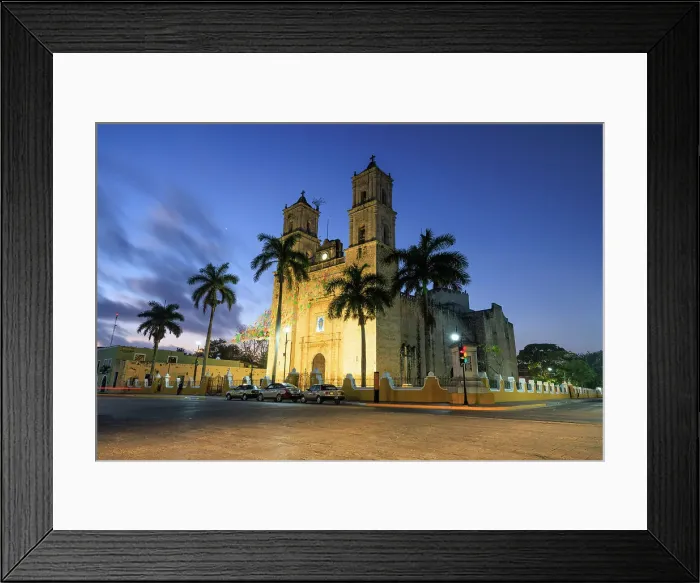 Framed Print : San Servacio Cathedral, Valladolid, Yucatan, Mexico Framed Print : San Servacio Cathedral, Valladolid, Yucatan, Mexico