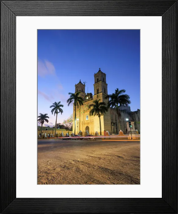 Framed Print : San Servacio Cathedral, Valladolid, Yucatan, Mexico Framed Print : San Servacio Cathedral, Valladolid, Yucatan, Mexico