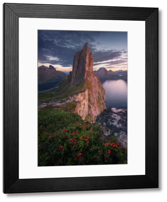 Framed Print : Segla, island of Senja. Northern Norway, Norway