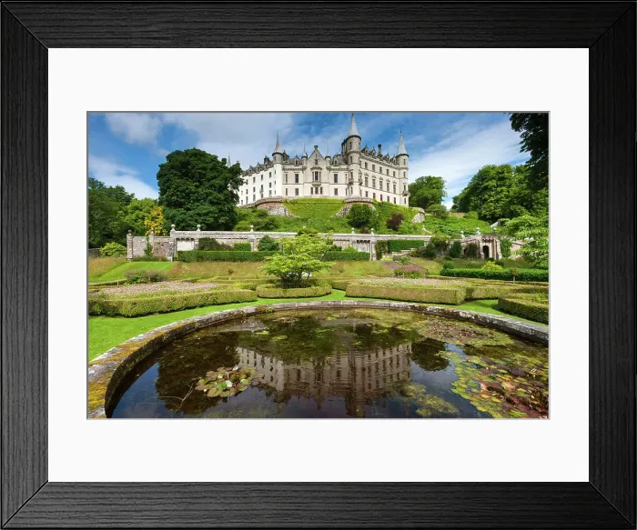 Framed Print : Scotland, Sutherland, Dunrobin Castle Framed Print : Scotland, Sutherland, Dunrobin Castle
