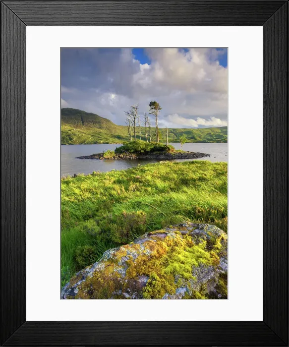 Framed Print : Scotland, Sutherland, Loch Assynt Framed Print : Scotland, Sutherland, Loch Assynt