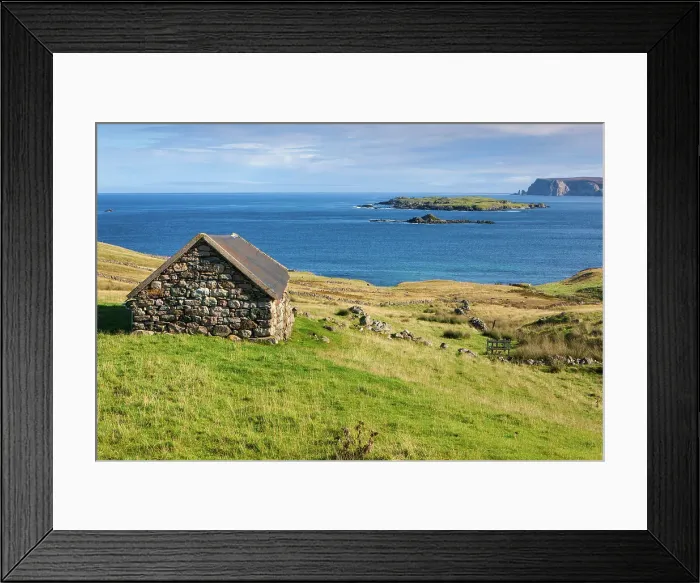 Framed Print : Scotland, Sutherland, near Durness village