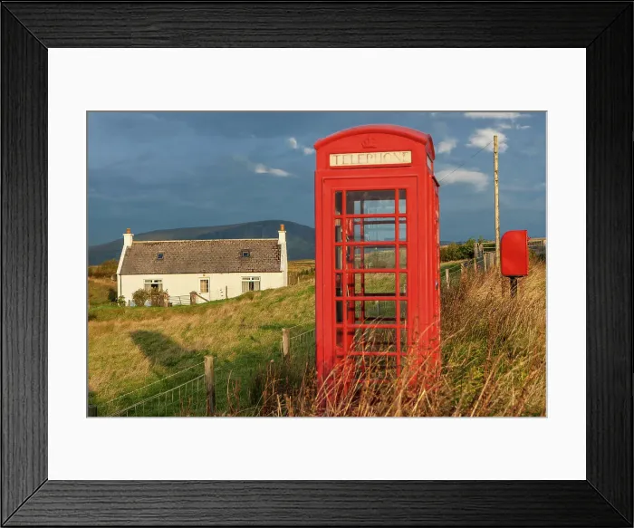 Framed Print : Scotland, Isle of Skye, near Elishader village