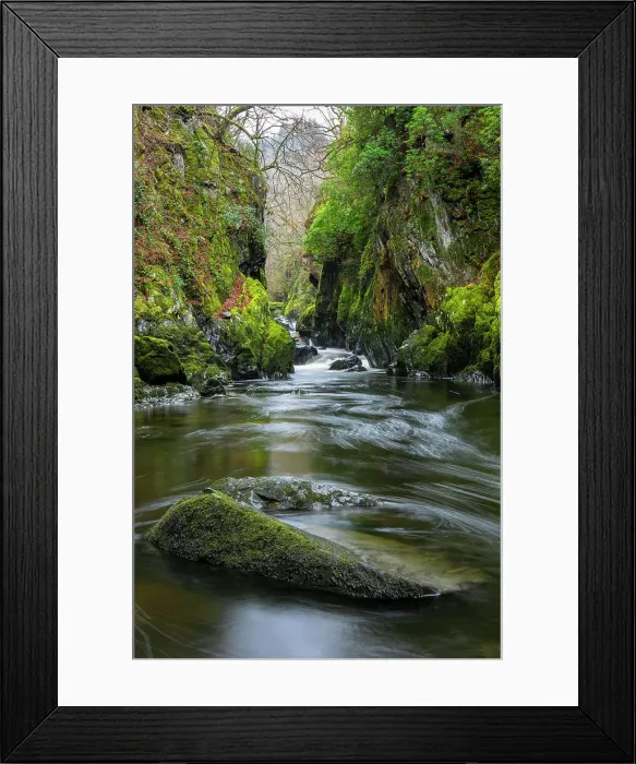 Framed Print : Fairy Glen, Snowdonia National Park, Wales, United Kingdom Framed Print : Fairy Glen, Snowdonia National Park, Wales, United Kingdom