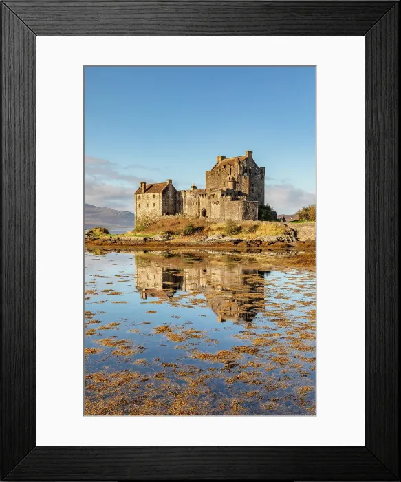 Framed Print : Eilean Donan Castle on Loch Duich, Dornie, Scotland, UK Framed Print : Eilean Donan Castle on Loch Duich, Dornie, Scotland, UK