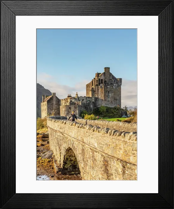 Framed Print : Eilean Donan Castle on Loch Duich, Dornie, Scotland, UK Framed Print : Eilean Donan Castle on Loch Duich, Dornie, Scotland, UK