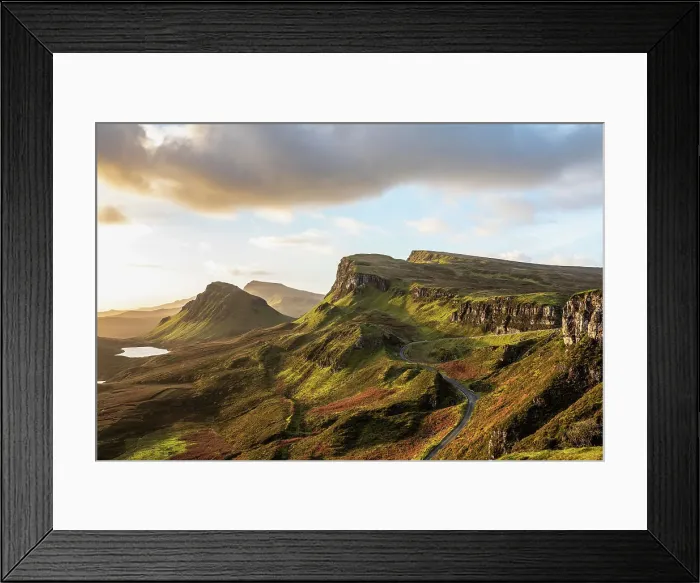 Framed Print : Quiraing, Isle of Skye, Highland, Scotland, UK Framed Print : Quiraing, Isle of Skye, Highland, Scotland, UK