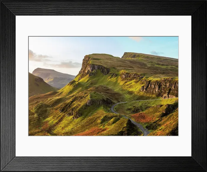 Framed Print : Quiraing, Isle of Skye, Highland, Scotland, UK Framed Print : Quiraing, Isle of Skye, Highland, Scotland, UK
