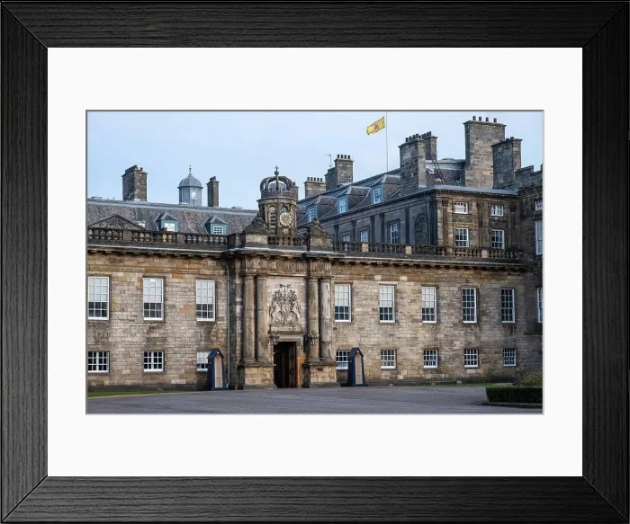 Framed Print : Europe, UK, Scotland, Edinburgh. The Palace of Holyrood House, residence of the king in Scotland Framed Print : Europe, UK, Scotland, Edinburgh. The Palace of Holyrood House, residence of the king in Scotland