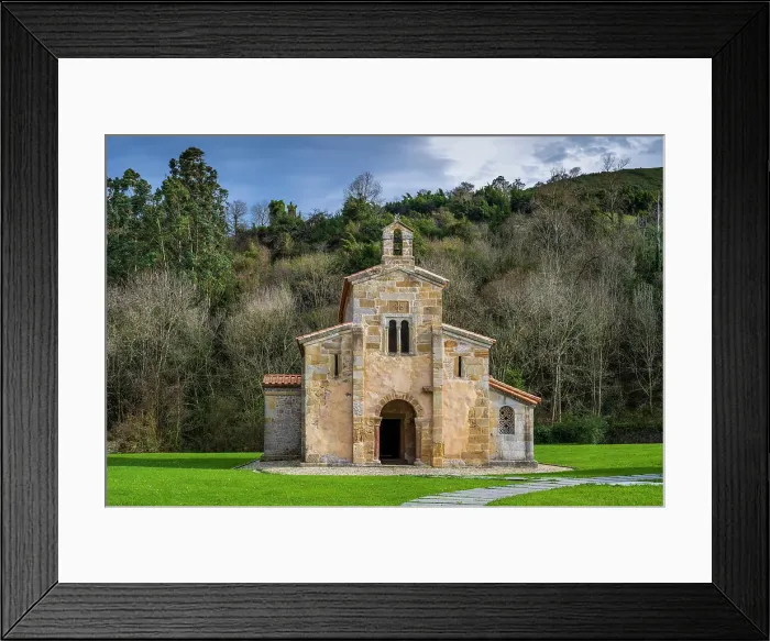 Framed Print : Church of San Salvador de Valdedios, Villaviciosa, Asturias, Spain Framed Print : Church of San Salvador de Valdedios, Villaviciosa, Asturias, Spain