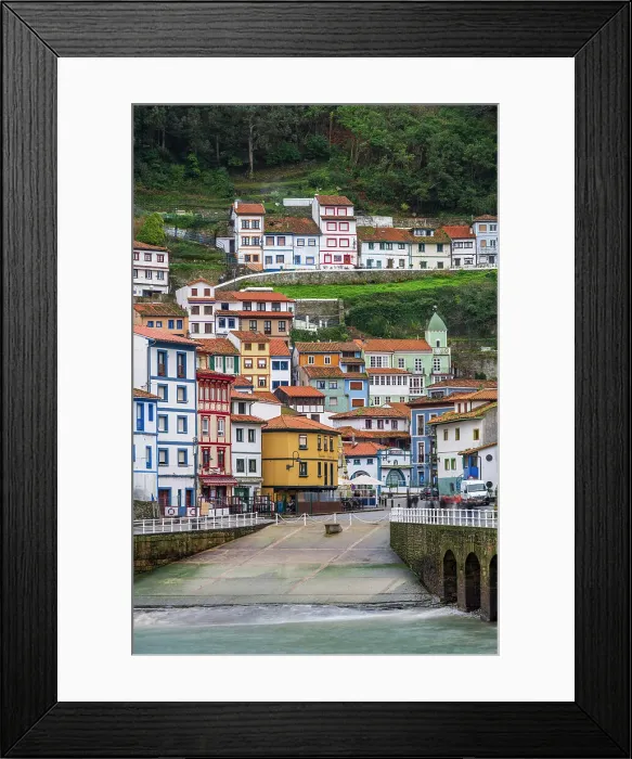Framed Print : Cudillero, Asturias, Spain Framed Print : Cudillero, Asturias, Spain