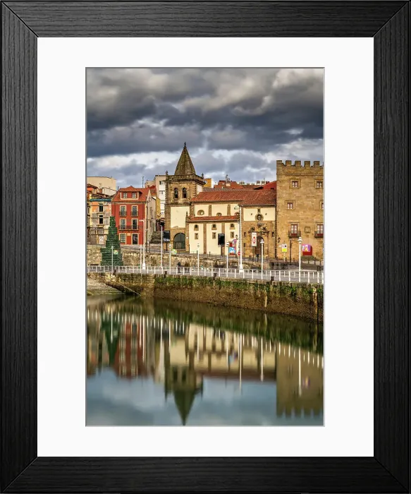 Framed Print : Old town, Gijon, Asturias, Spain Framed Print : Old town, Gijon, Asturias, Spain